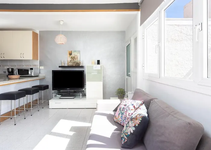 Lägenhet Home2book Relax Caletillas, Terrace & Pool Candelaria