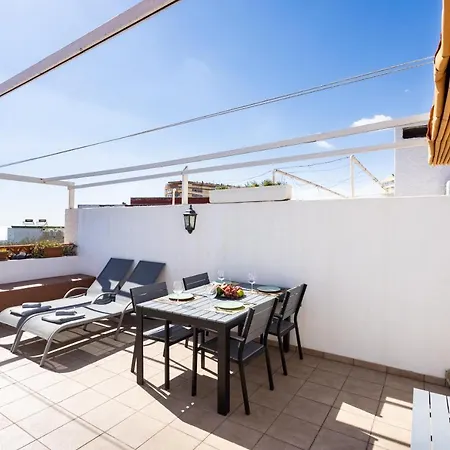شقة Home2book Relax Caletillas, Terrace & Pool